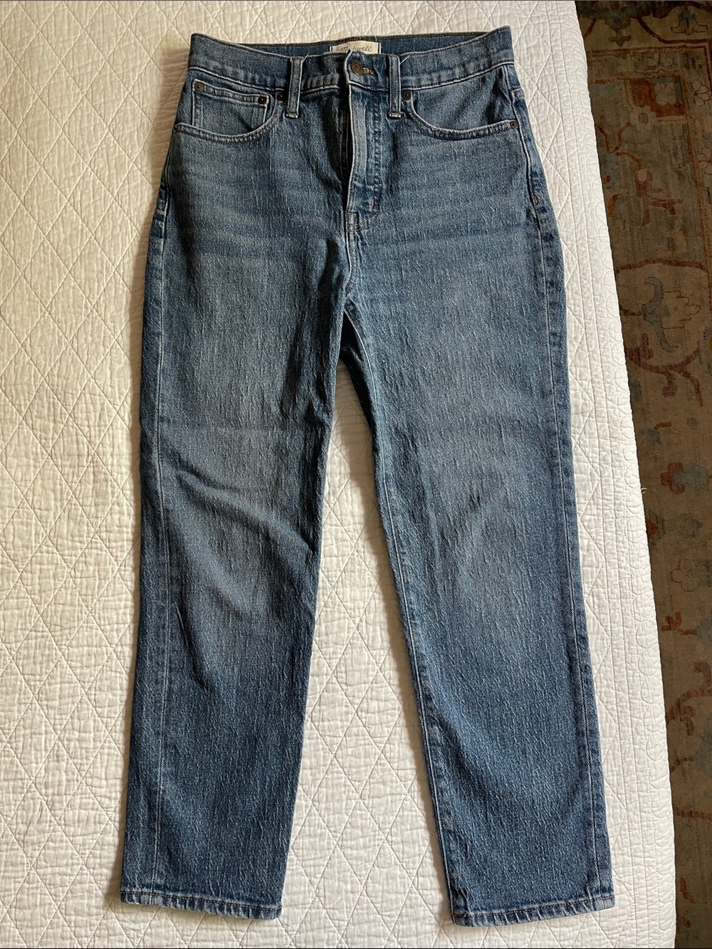 Madewell Classic Straight Jean, size 27